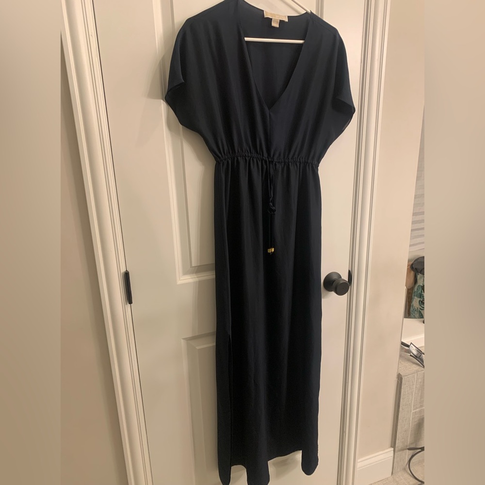 Silk dress/ cover up/ kaftan